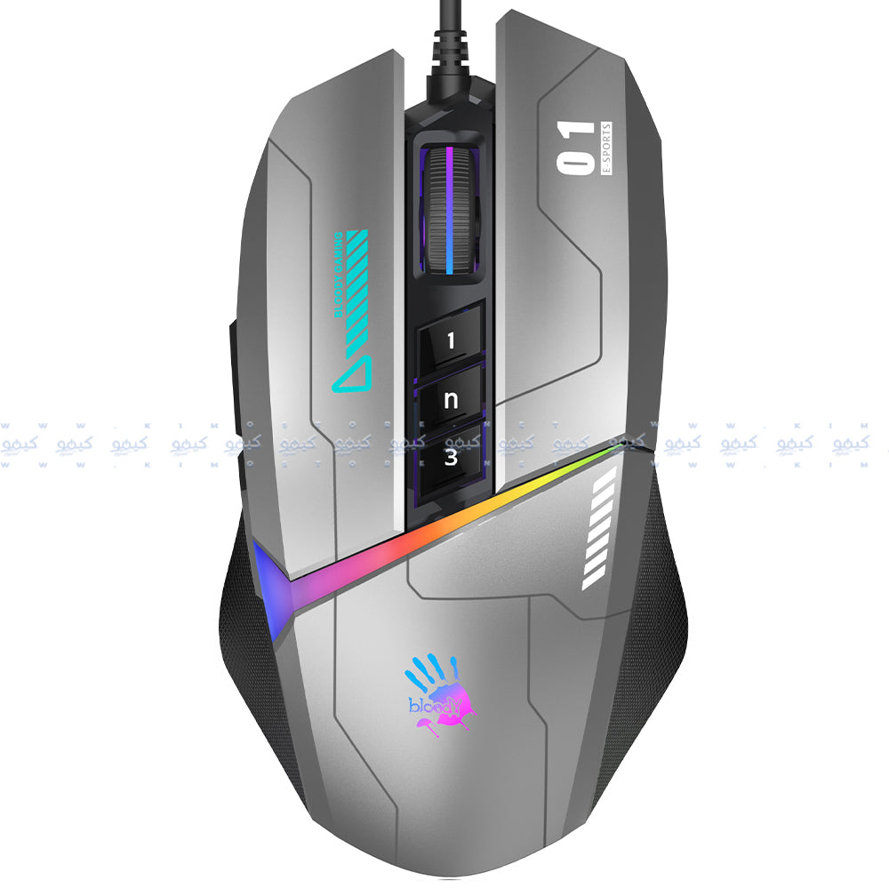 Bloody W60 Max Wired RGB Gaming Mouse 10000Dpi