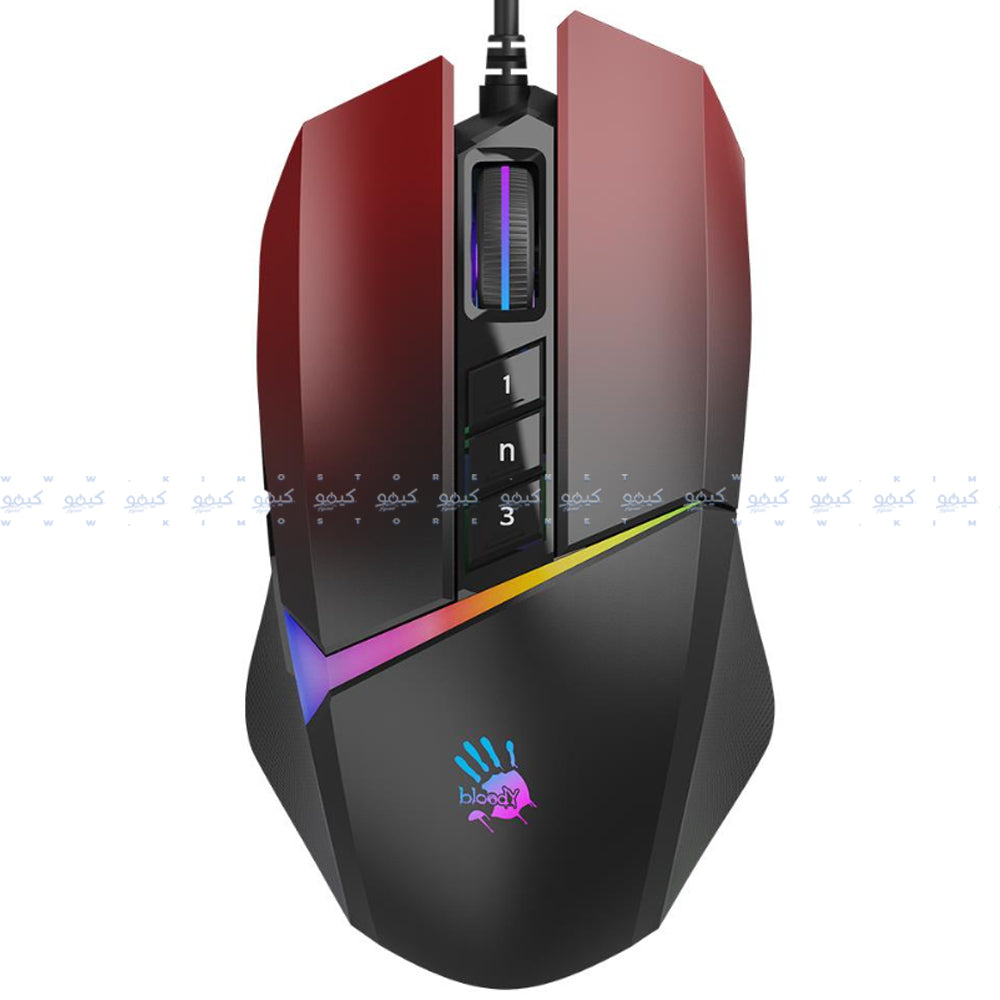 Bloody W60 Max Wired RGB Gaming Mouse 10000Dpi