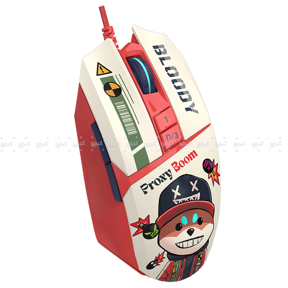 ماوس بلودي سلكي RGB جيمنج 12000 نقطة في البوصة W63 Max 