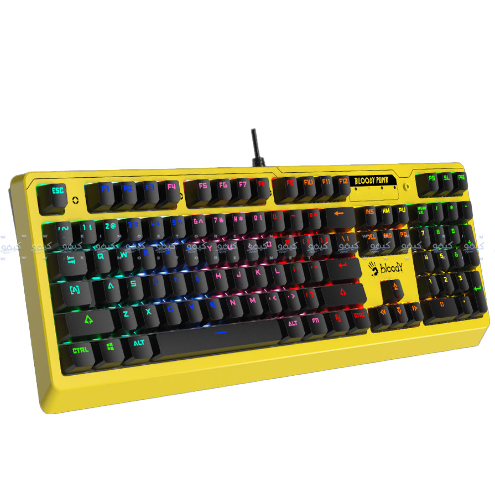 Bloody B810RC Blue Switch Wired RGB Gaming Keyboard English & Arabic