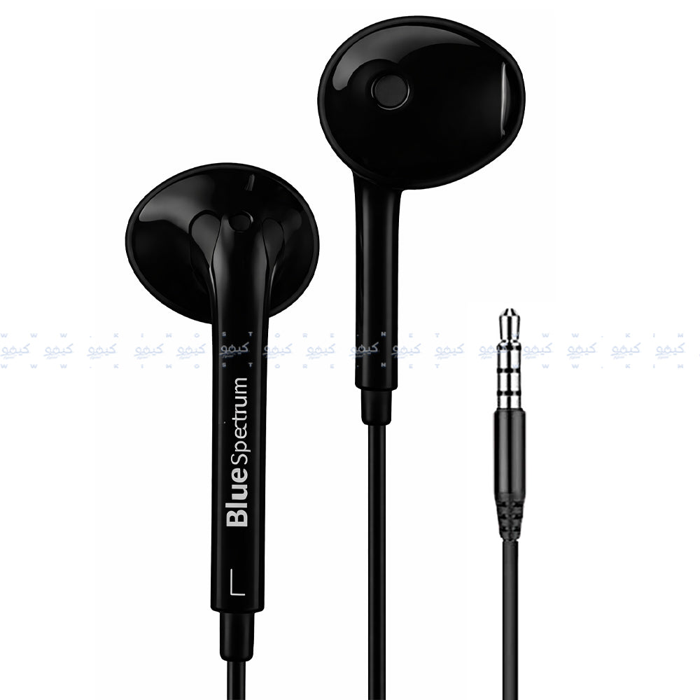 Blue Spectrum D42 Earphone - Black