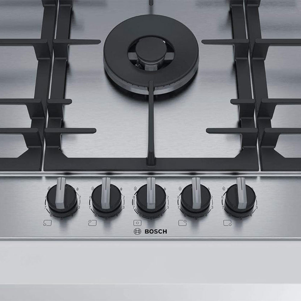 Bosch Built-In Gas Hob Series 6 PCR9A5B90 5 Burners 