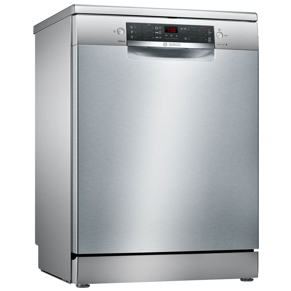 Bosch Free Standing Dishwasher Series 4 SMS45DI10V 12 Person 5 Program 60cm