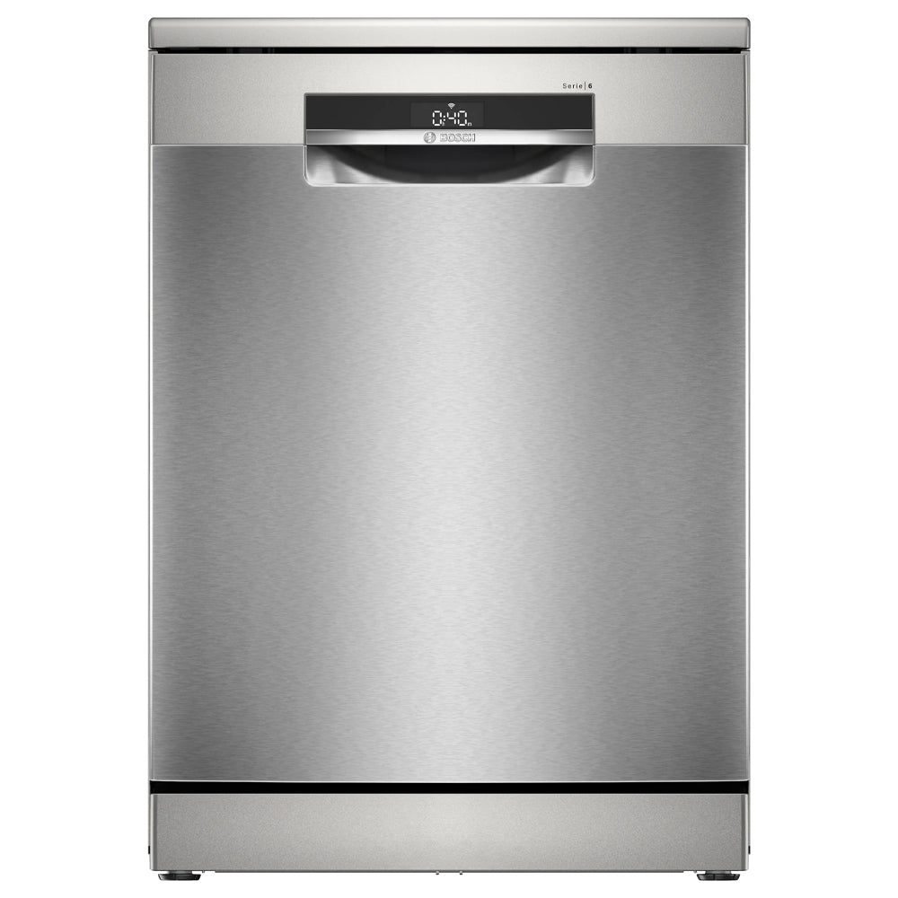 Bosch Free Standing Dishwasher Series 6 SMS6EMI62V 14 Person 6 Program 60cm - Stainless Steel