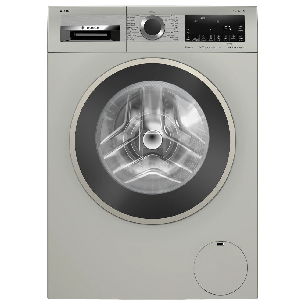 غسالة ملابس بوش أوتوماتيك تحميل أمامي 10 كجم Series 6 WGA254AXEG