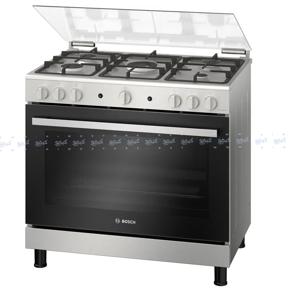 Bosch Gas Cooker Series 2 HGV1F8Y50S 5 Burners (90cm X 60cm)