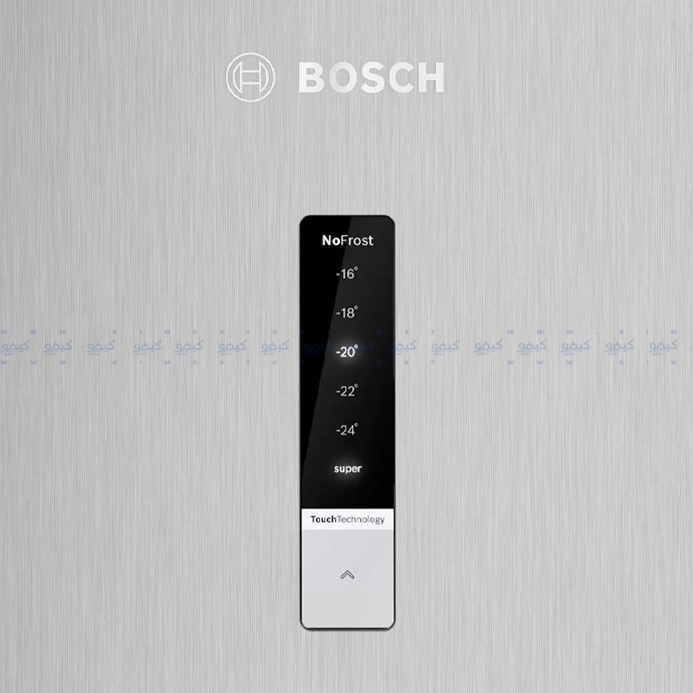 ثلاجة بوش نوفروست 2 باب 328 لتر Series 4 KDN43VL2E8 