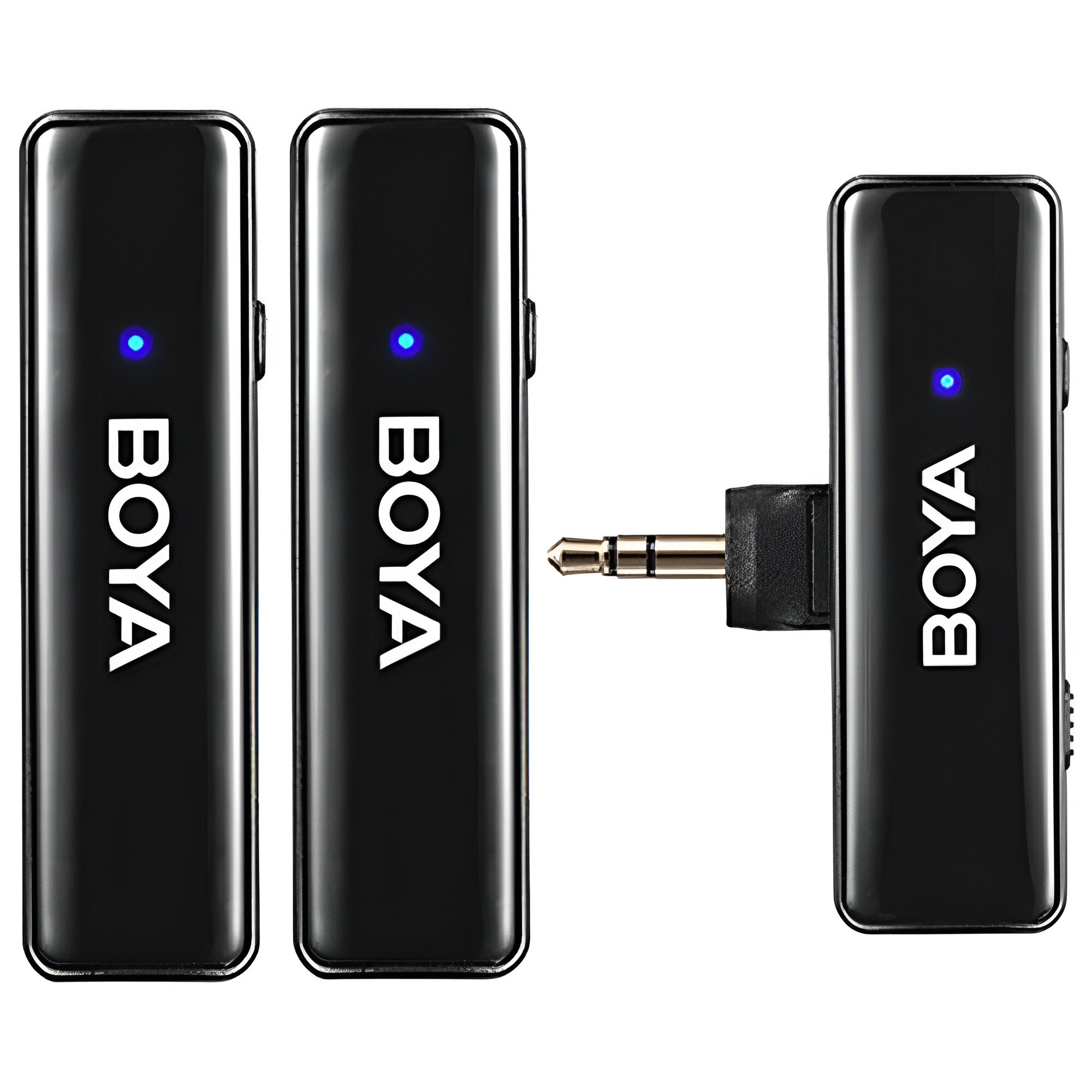 Boya BOYALINK All-in-one Dual Channel Wireless Microphone System - Black