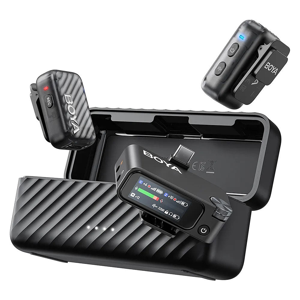 Boya BOYAMIC 2-02 2In1 Dual Channel Wireless Microphone System