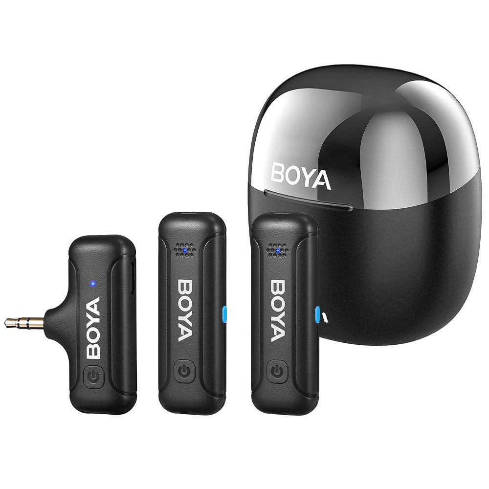 Boya BY-WN3T-M2 2.4GHz Dual Channel Wireless Microphone System