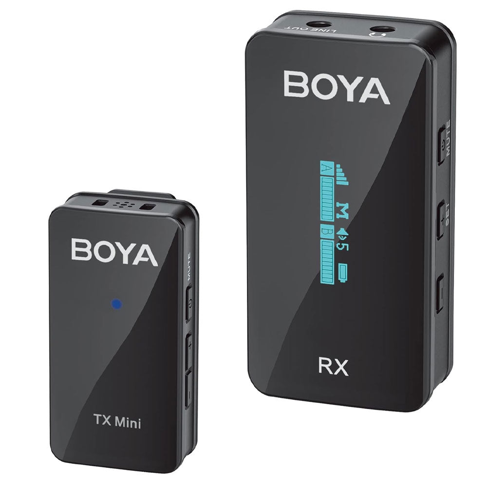 Boya BY-XM6-S1 Mini 2.4GHz Wireless Microphone System