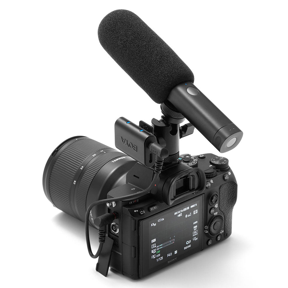 Boya Magic-03 2in1 Dual Channel Wireless Microphone System - Black