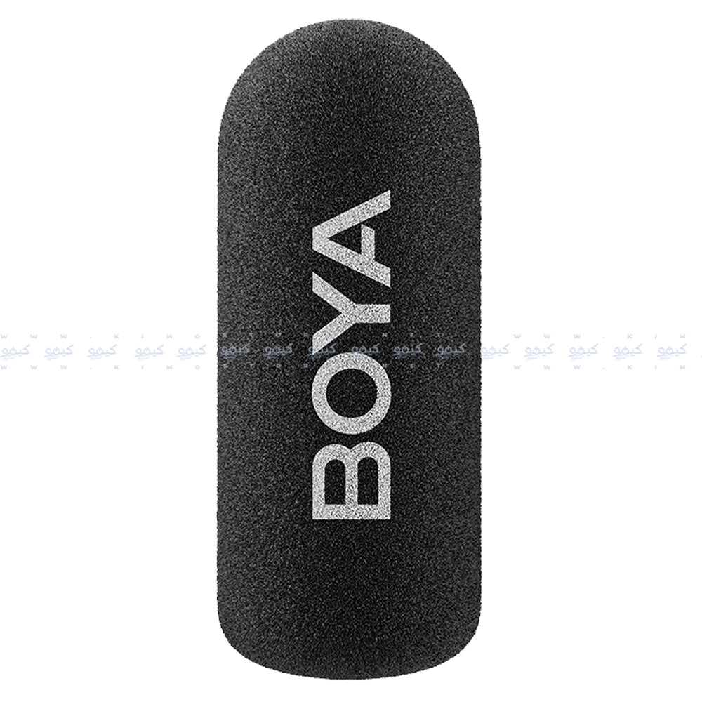 نظام ميكروفون لاسلكي بويا ثنائي القناة بمنفذ تايب سي 2.4 جيجاهرتز Magic-05 - أسود