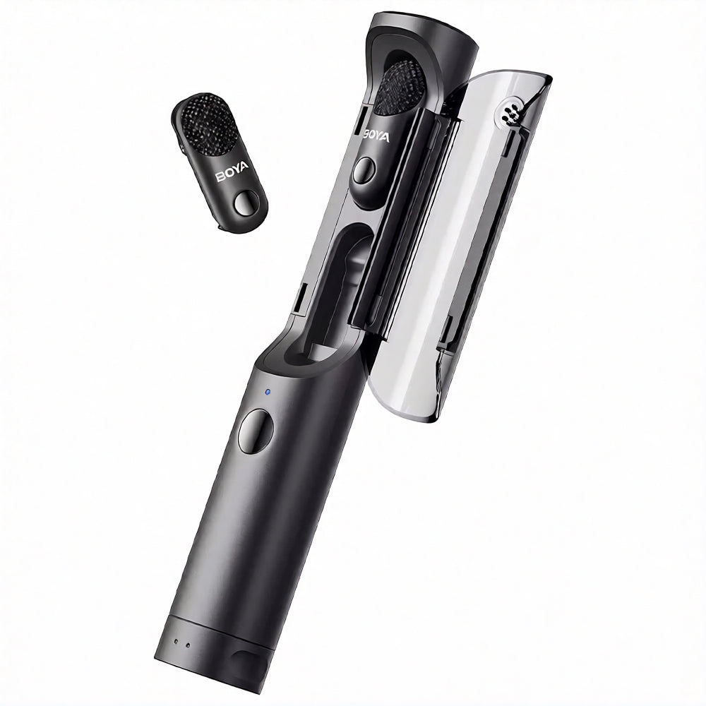 Boya Magic-05 Type-C 2.4GHz Dual Channel Wireless Microphone System - Black