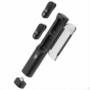 Boya Magic-05 Type-C 2.4GHz Dual Channel Wireless Microphone System - Black