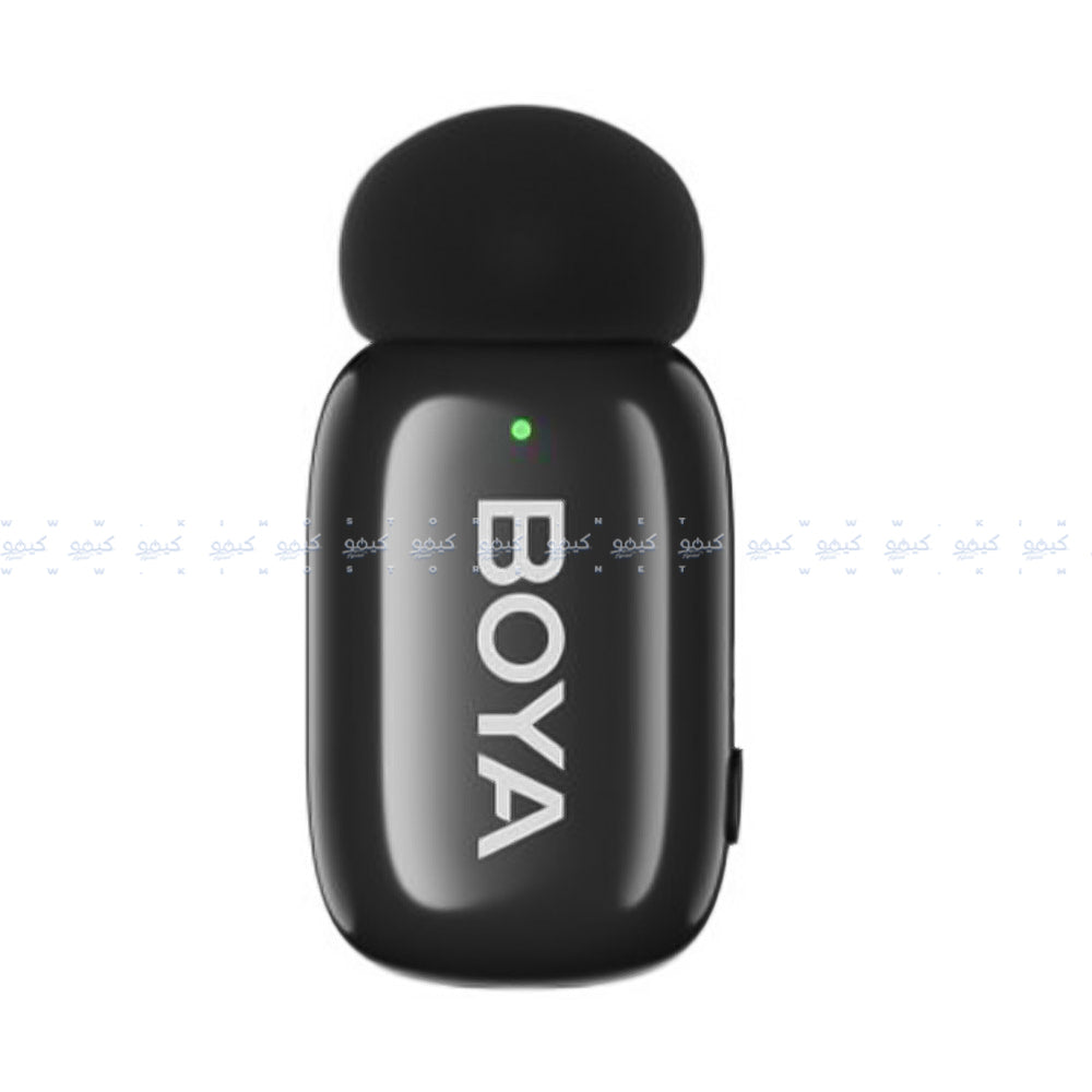 Boya Mini-01 2in1 2.4GHz Dual Channel Wireless Microphone System - Black