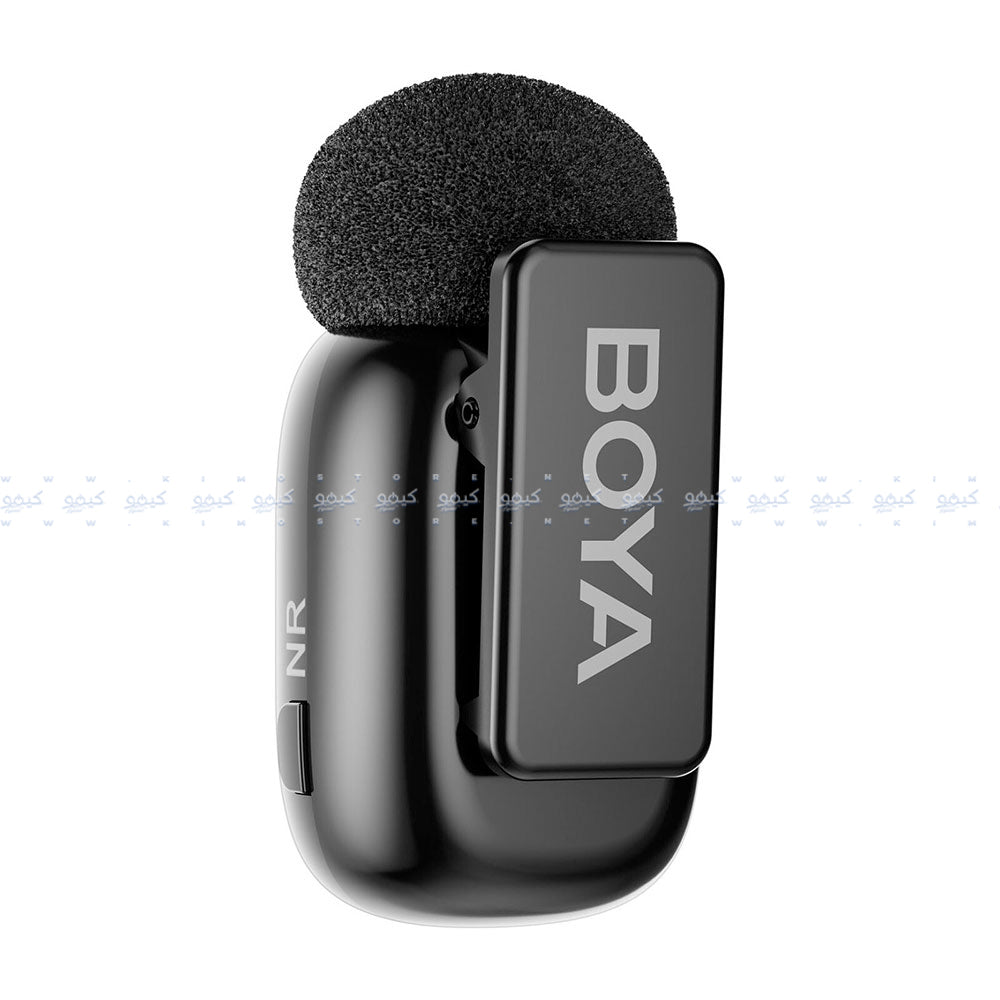 Boya Mini-14 Type-C 2.4GHz Dual Channel Wireless Microphone System - Black