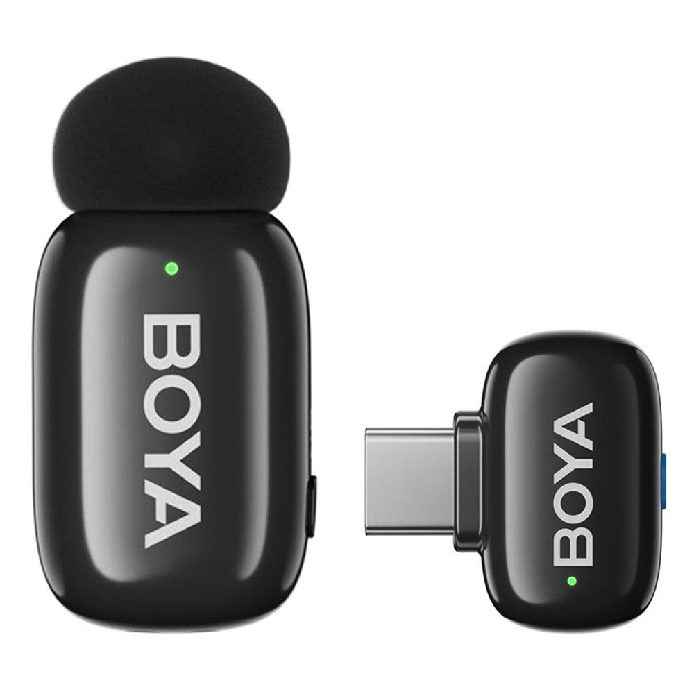 Boya Mini-17 Type-C 2.4GHz Wireless Microphone System - Black