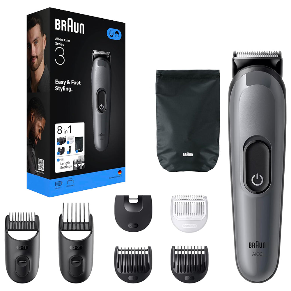 مجموعة تشذيب الشعر براون الكل في واحد 8 في AIO3540 Series 3 1