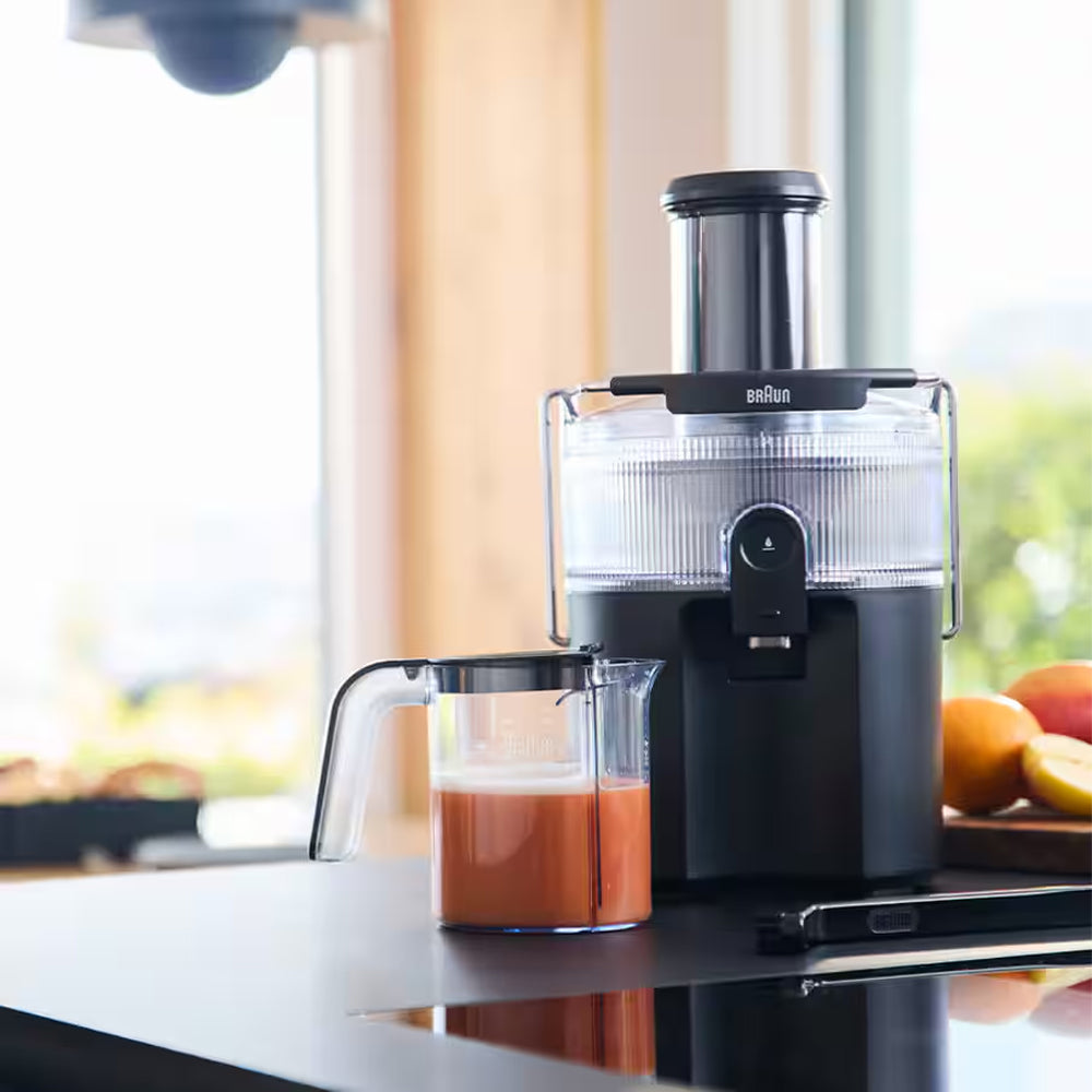 عصارة براون 0.8 لتر 800 وات MultiJuice 5 SJ5000 - أسود