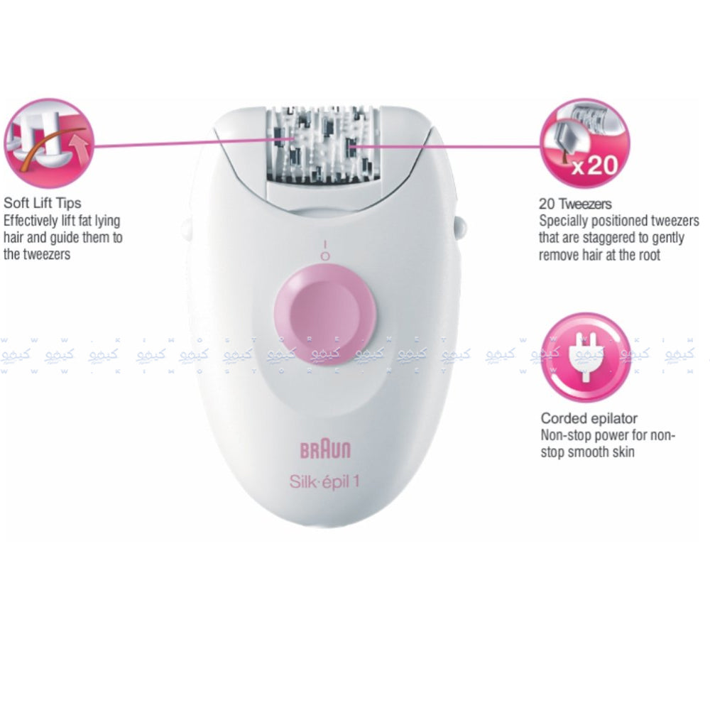 Braun Epilator Silk.Epil 1 SE1-000