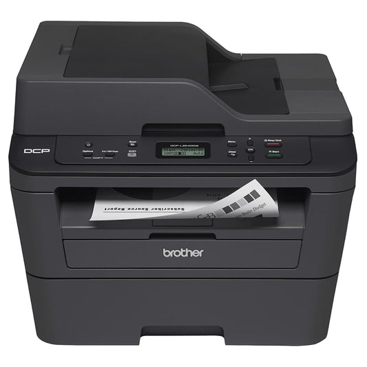 طابعة براذر DCP-L2540DW ليزر أحادي لاسلكية أحادي اللون (طباعة - نسخ - مسح ضوئي)