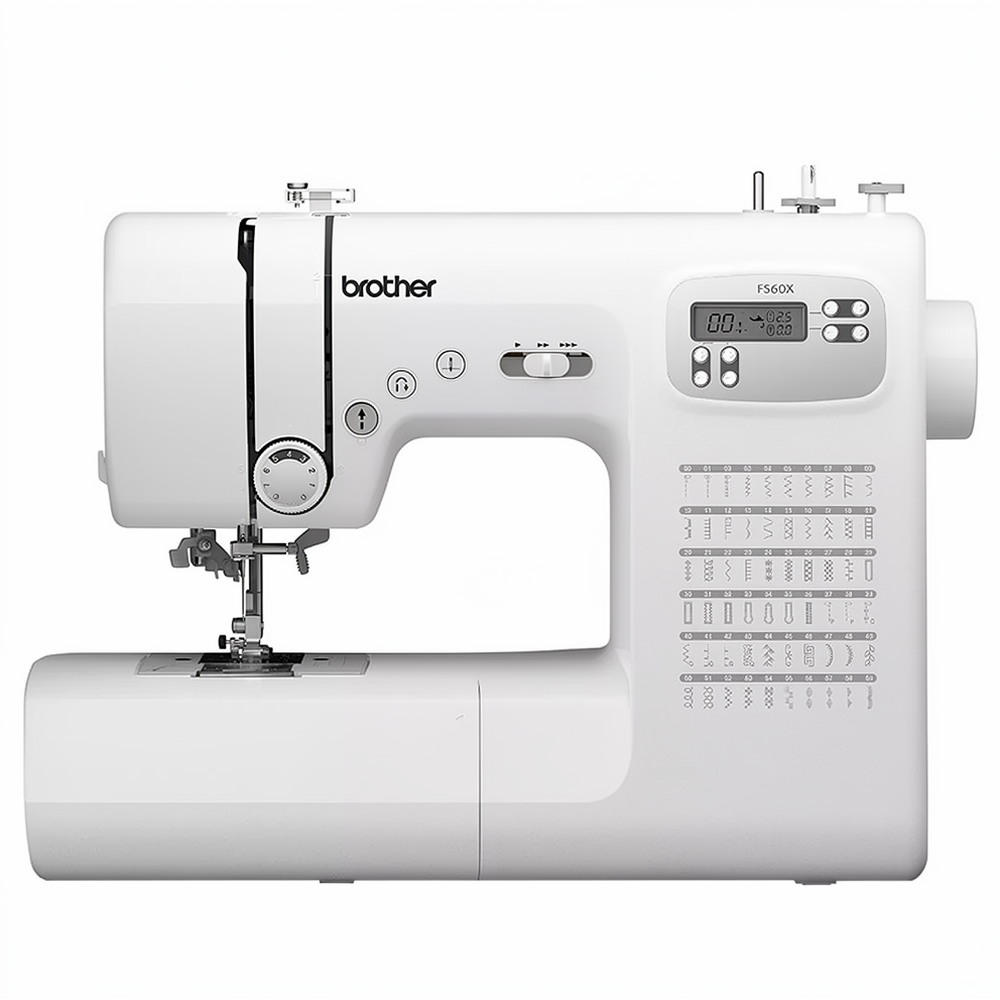 ماكينة خياطة براذر 60 غرزة FS60X - أبيض