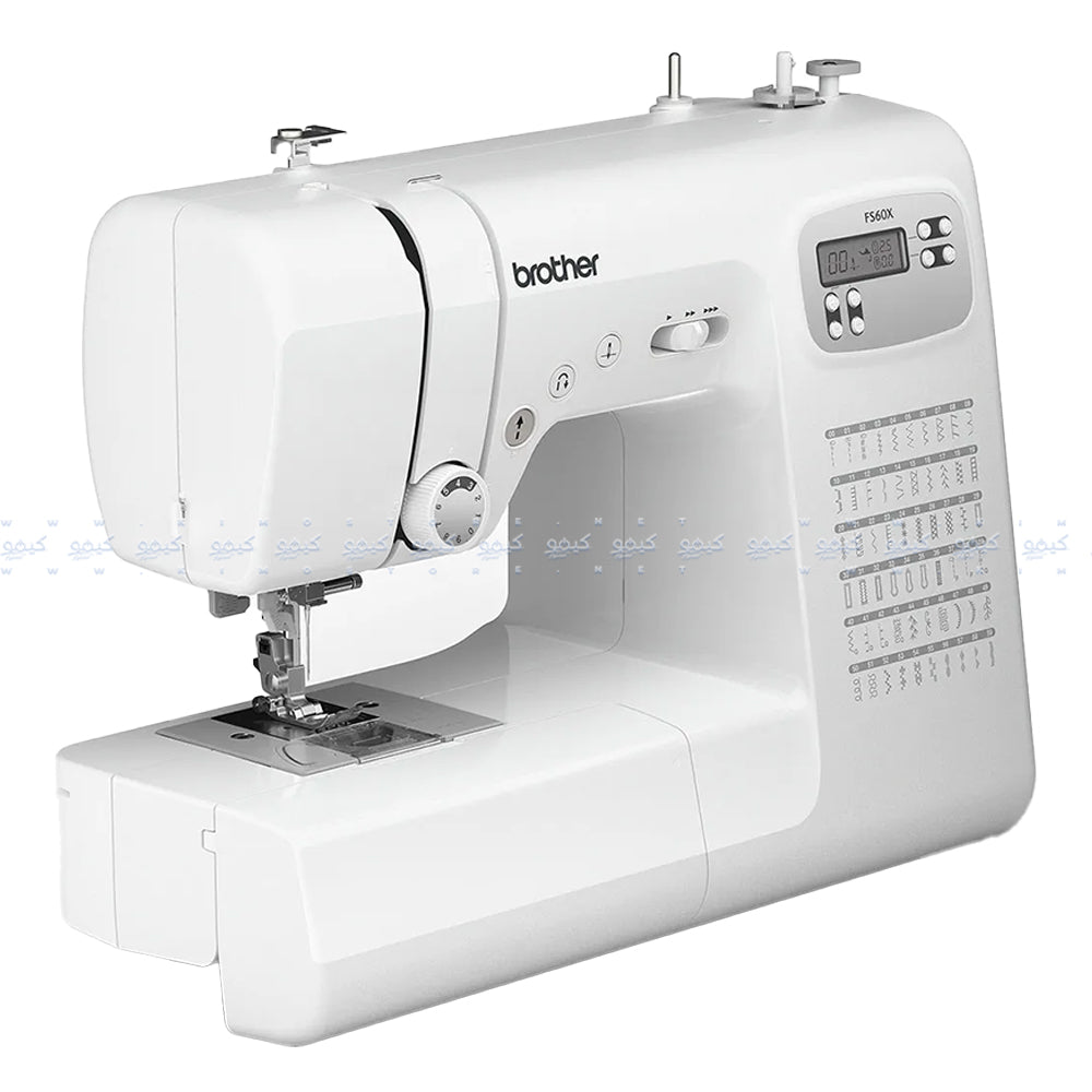 ماكينة خياطة براذر 60 غرزة FS60X - أبيض