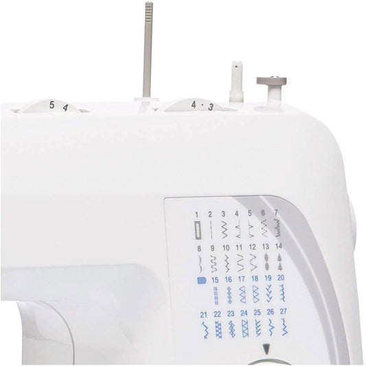 ماكينة خياطة براذر 27 غرزة GS2700 - أبيض