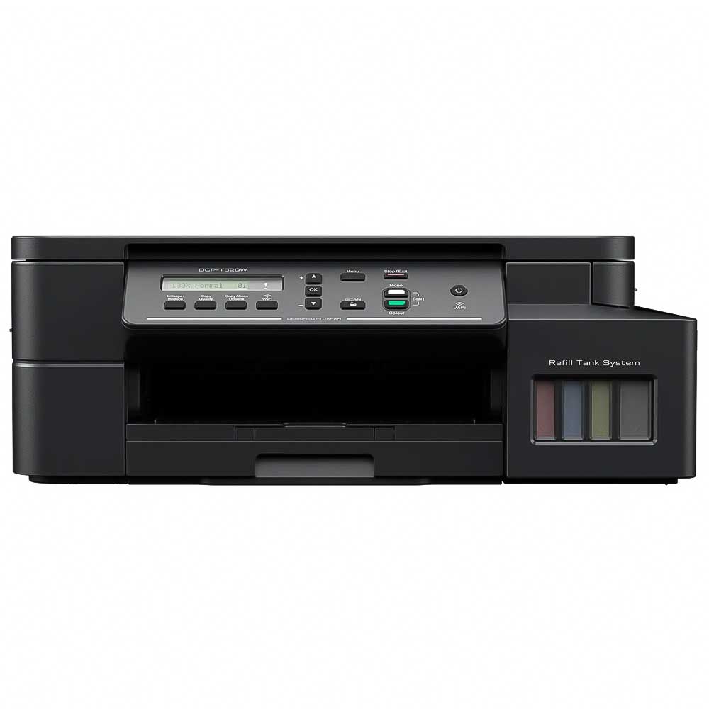 Brother Inkjet DCP-T520W Wireless Printer Color (Print - Copy - Scan)
