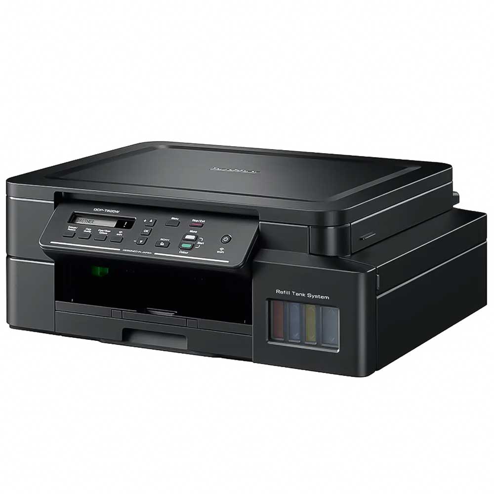 طابعة برازر جيت DCP-T520W اللاسلكية الملونة (طباعة - نسخ - مسح ضوئي)