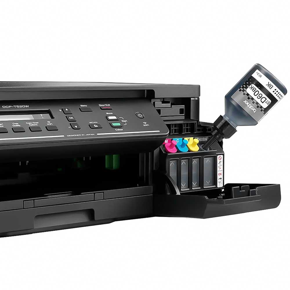 طابعة برازر جيت DCP-T520W اللاسلكية الملونة 