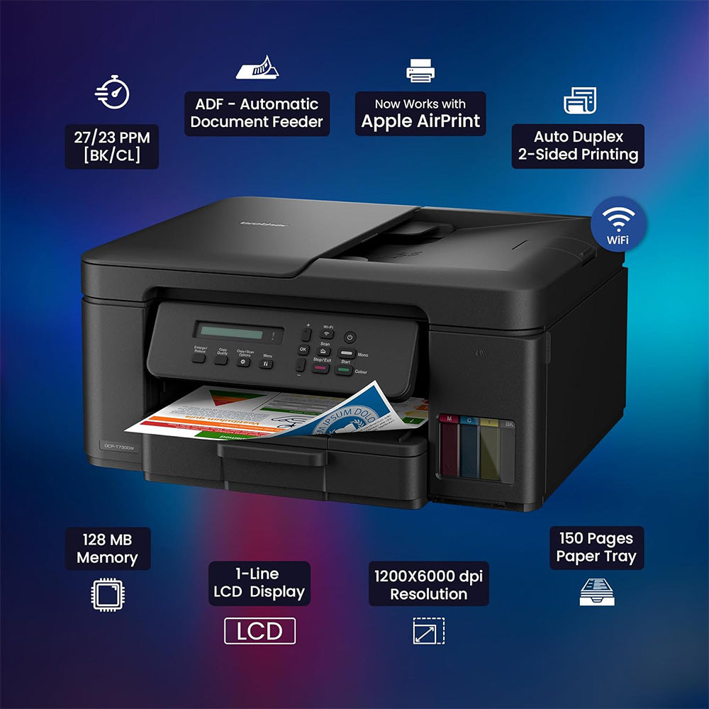 Brother Inkjet DCP-T730DW All in One Printer
