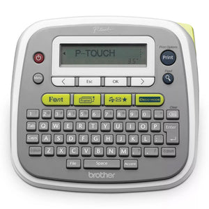 طابعة ملصقات براذر PT-D200 - أبيض