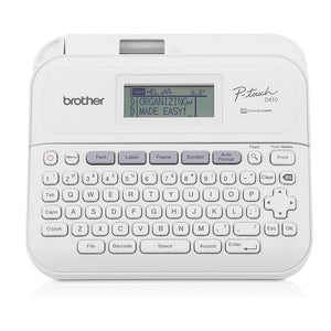 Brother PT-D410 Label Printer - White