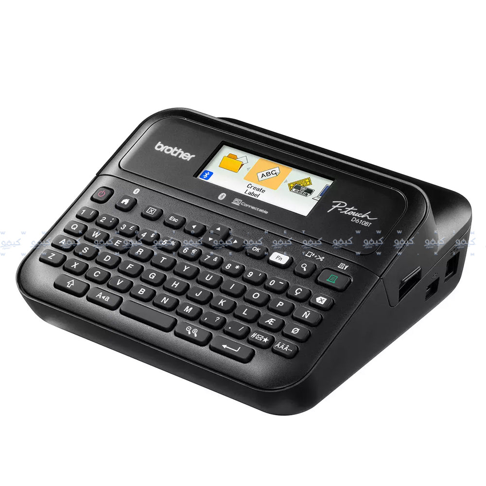 Brother PT-D610BT Label Printer - Black
