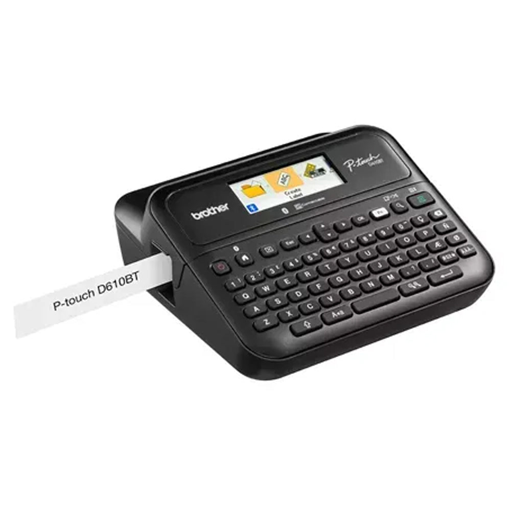 Brother PT-D610BT Label Printer - Black