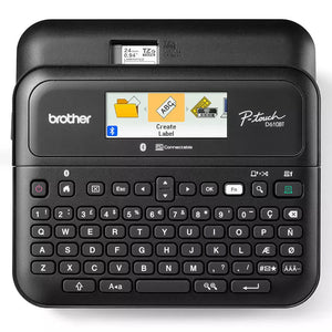 طابعة ملصقات براذر PT-D610BT - أسود 