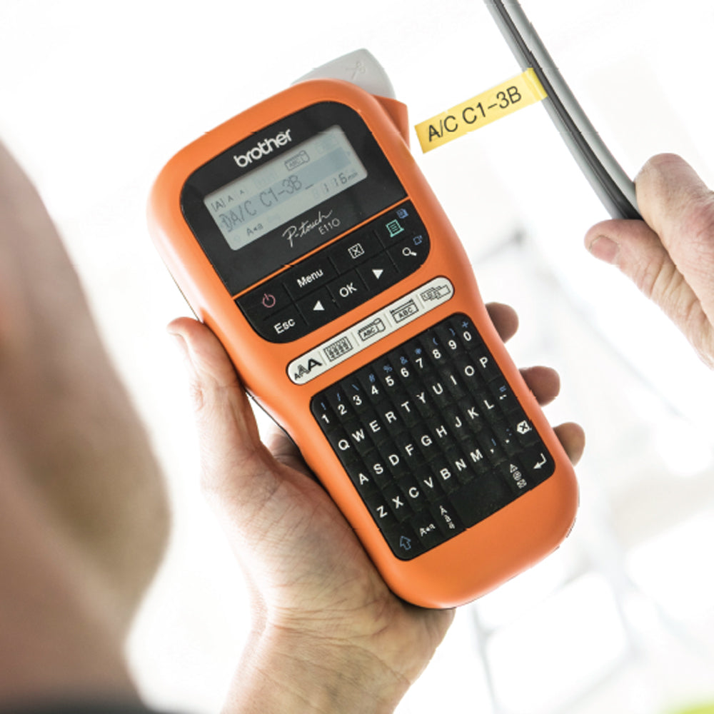 طابعة ملصقات براذرPT-E110VP