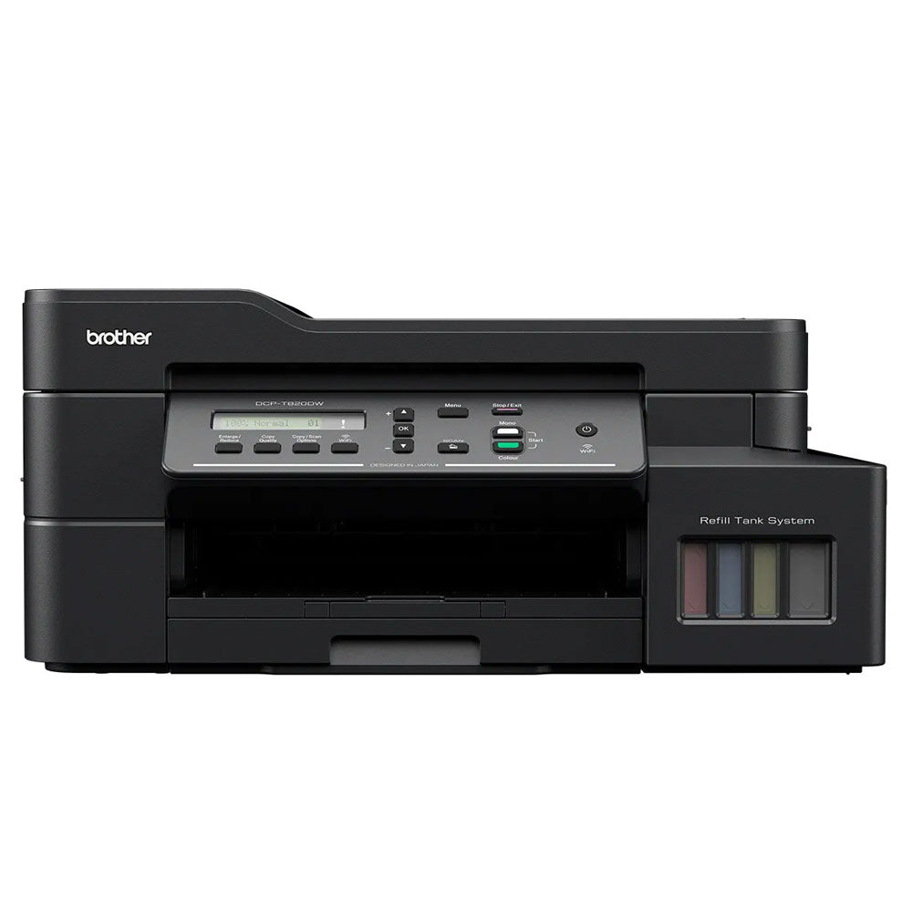 Brother Inkjet DCP-T820DW All In One Wireless Printer Color (Print - Copy - Scan)