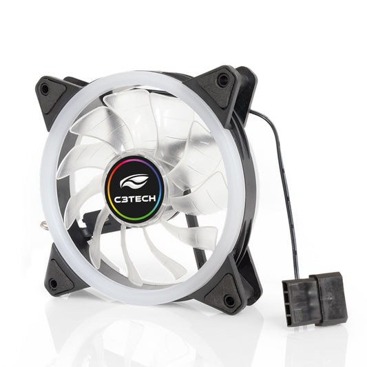 C3tech F11-L150M ARGB Case Fan - Black