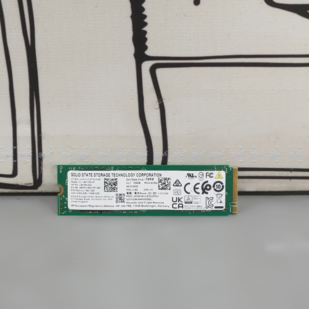 هارد درايف 128 جيجابايت M.2 SSD CL1 NVMe PCIe (استعمال خارج)