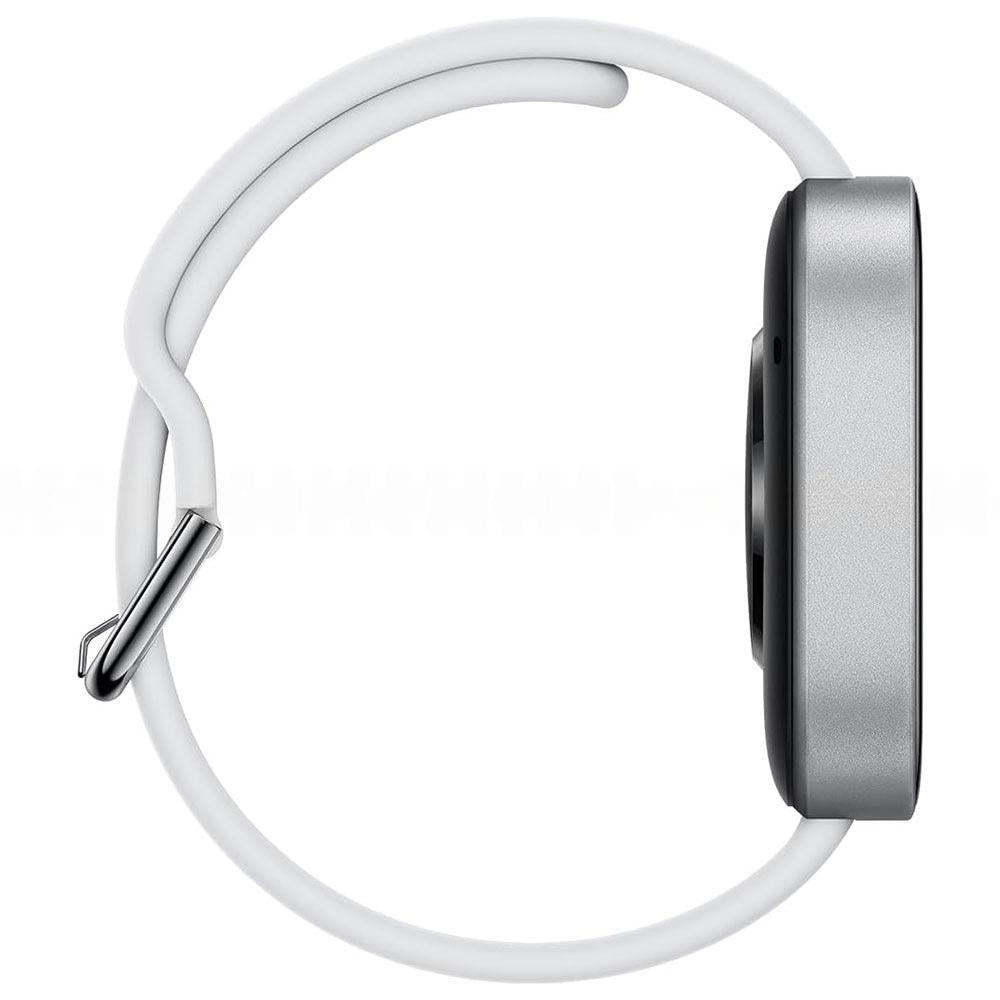 ساعة سمارت سي إم إف Watch Pro D395 (40 ملم - GPS) هيكل ألومنيوم فضي مع سوار سيليكون رمادي فاتح