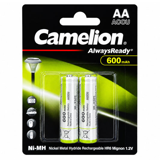 Camelion AA2 Rechargeable Battery 600mAh