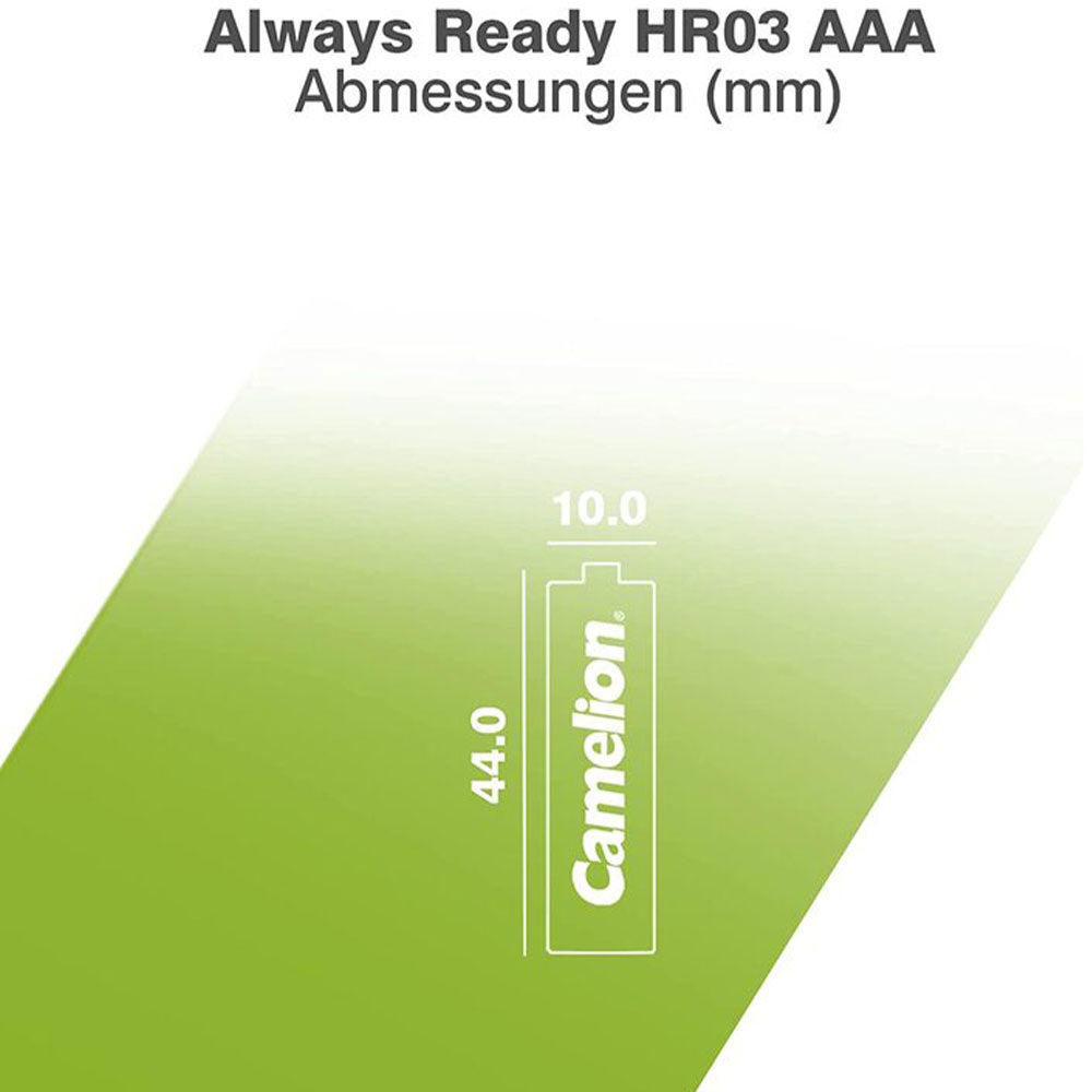 Camelion AAA2 Rechargeable Battery 1100mAh