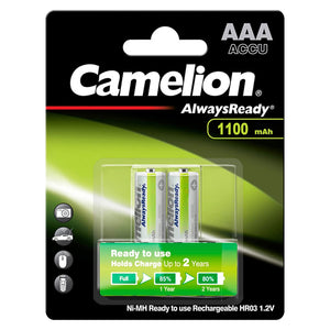 Camelion AAA2 Rechargeable Battery 1100mAh