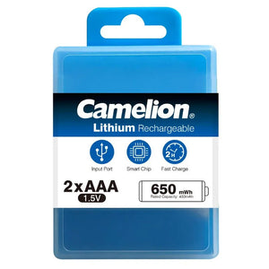 Camelion AAA2 Rechargeable Battery 430mAh (Type-C Cable)