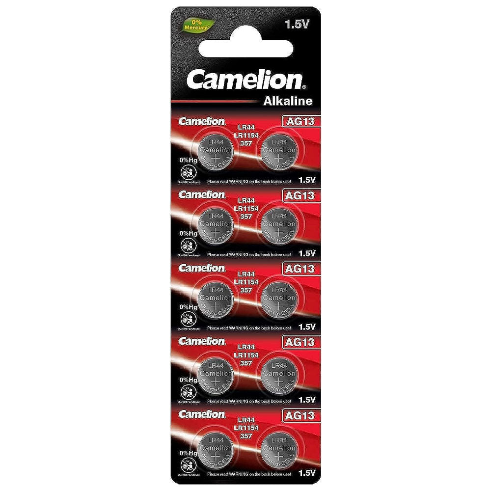 Camelion Alkaline AG13 LR44 Battery 1.5V
