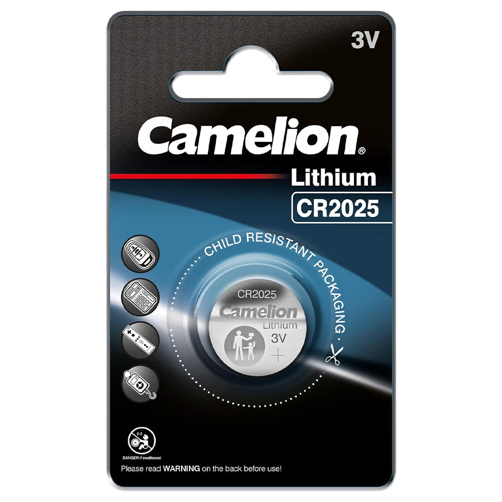 Camelion CR2025 Lithium Battery 3V