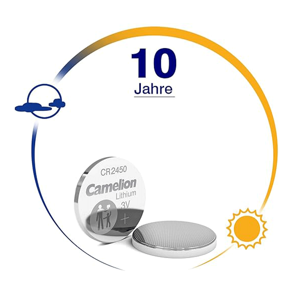 Camelion CR2450 Lithium Battery 3V